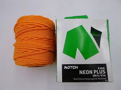 NOTCH NEON PLUS 3mm 200' THROWLINE