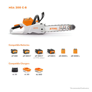 Stihl Chainsaw MSA 200 CBQ 14P