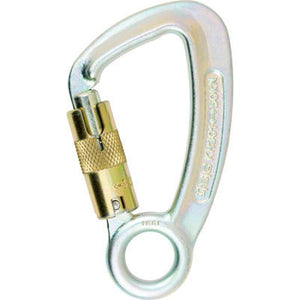 ISC SUPERSAFE CAPTIVE EYE STEEL CARABINER 3-WAY