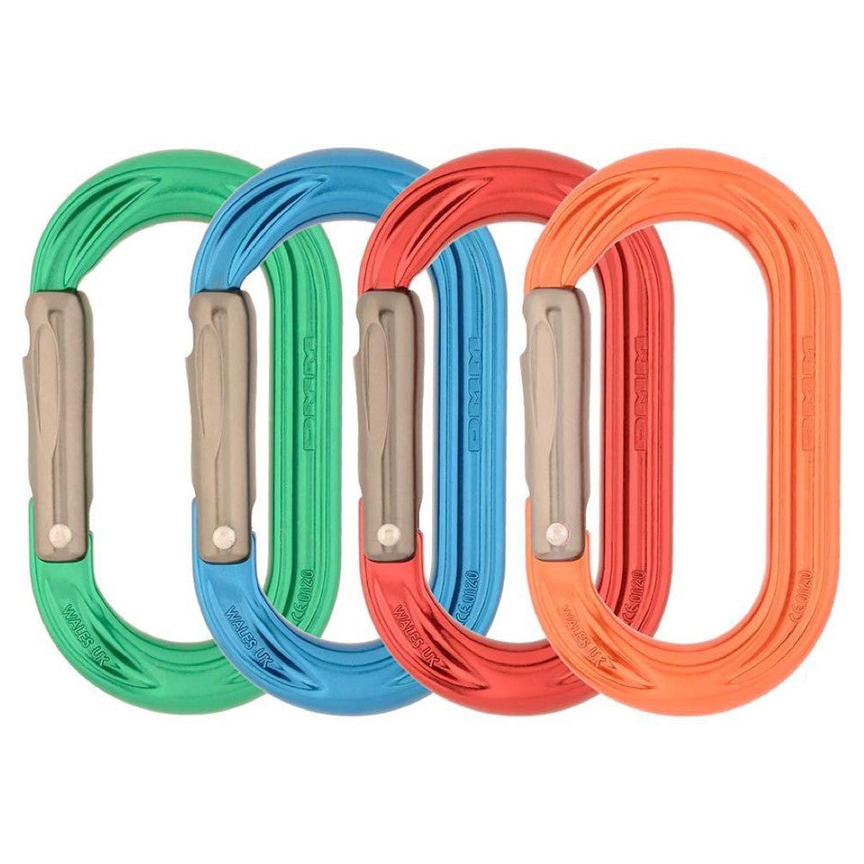 DMM PERFECTO STRAIGHT GATE CARABINER 4 PACK