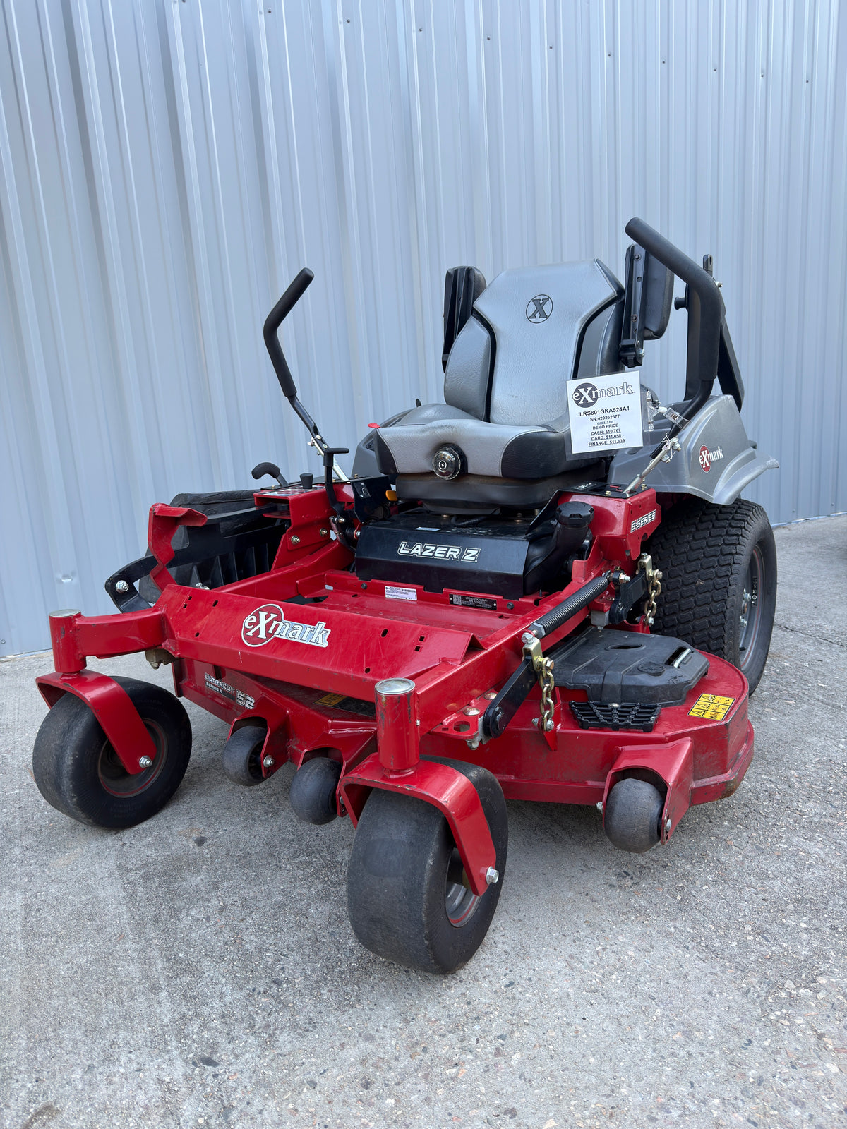 Demo Exmark Lazer LRS801GKA524A1